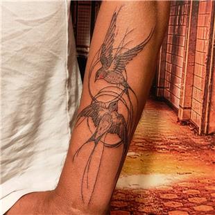 Krlang Kuu Dvmesi / Swallow Bird Tattoo