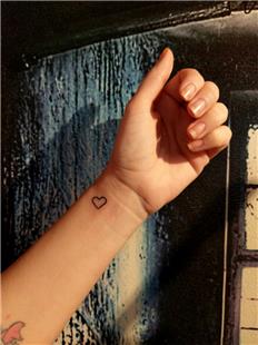 El Bilek Küçük Kalp Dövmesi / Small Heart Tattoos 