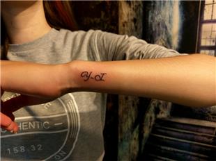 Y-I Harf Dvmesi / Letter Tattoos