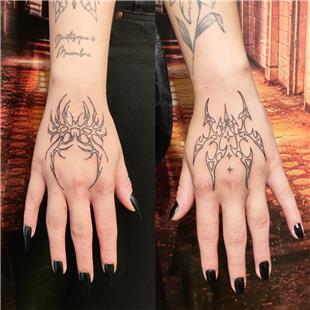 El zerine Tribal Dvmeler / Tribal Tattoo on Hand