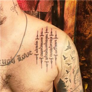 Sak Yant Yaz Dvmesi / Sak Yant Tattoo