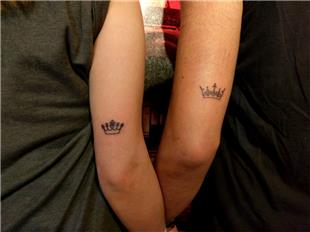 iftlere zel Ta Dvmeleri / Couple Crown Tattoos