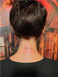 Enseye lkin smi Dvmesi / Name Tattoos