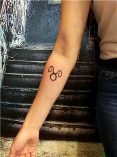 Boa Burcu Simgesi Dvmesi / Zodiac Sign Taurus Tattoo