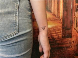 Harry Potter gen Sembol Dvmesi / Harry Potter Triangle Symbol Tattoo