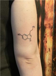 Mutluluk Hormonu Serotonin Dvmesi / Serotonin Tattoo