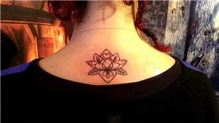 Enseye Lotus Çiçeği Dövmesi / Lotus Flower Tattoos