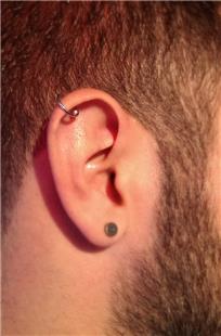 Kulak Kıkırdak Piercing / Helix Piercing 