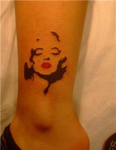 Marilyn Monroe Dövmesi / Marilyn Monroe Tattoo