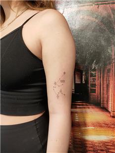 Kova Burcu Dövmesi / Aquarius Horoscope Tattoo