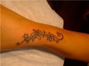 iek Yaprak Sarmak Dvmeleri / Flowers and Ivy Tattoos