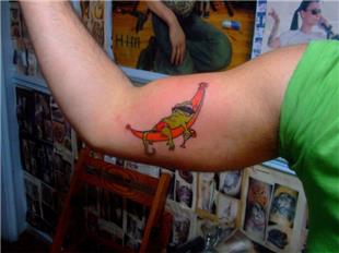 Bukalemun Dvmesi / Chameleon Tattoo